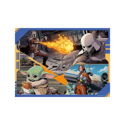 Ravensburger Star Wars The Mandalorian & Grogu puzzle - 4x100pcs