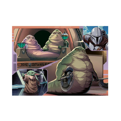 Ravensburger Star Wars The Mandalorian & Grogu puzzle - 4x100pcs