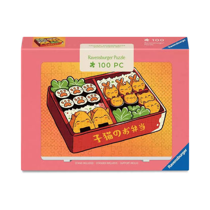 Ravensburger Kawaii Cats In Bento Box Jigsaw Puzzle 100 Piece