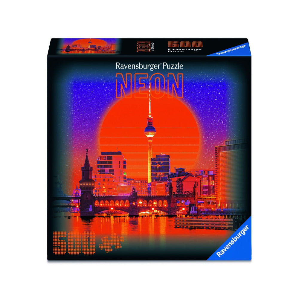 Ravensburger Neon Collection Berlin - 500 Piece Jigsaw Puzzle