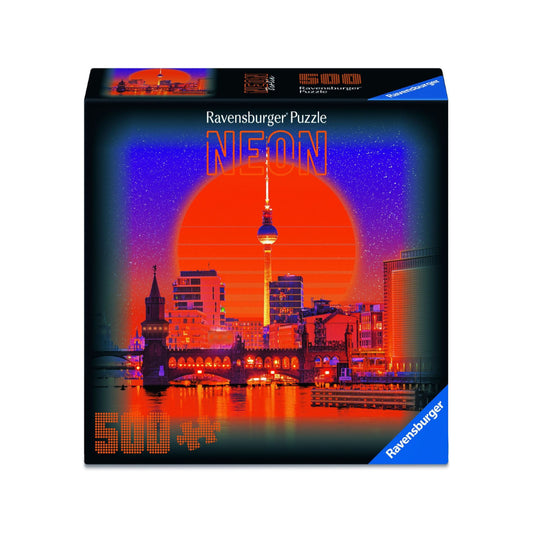 Ravensburger Neon Collection Berlin - 500 Piece Jigsaw Puzzle