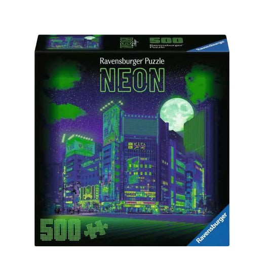 Ravensburger Neon Tokyo - 500 Piece Jigsaw Puzzle