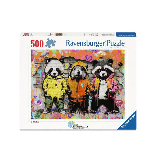 Ravensburger Furry Friends - 500 Piece Jigsaw Puzzle