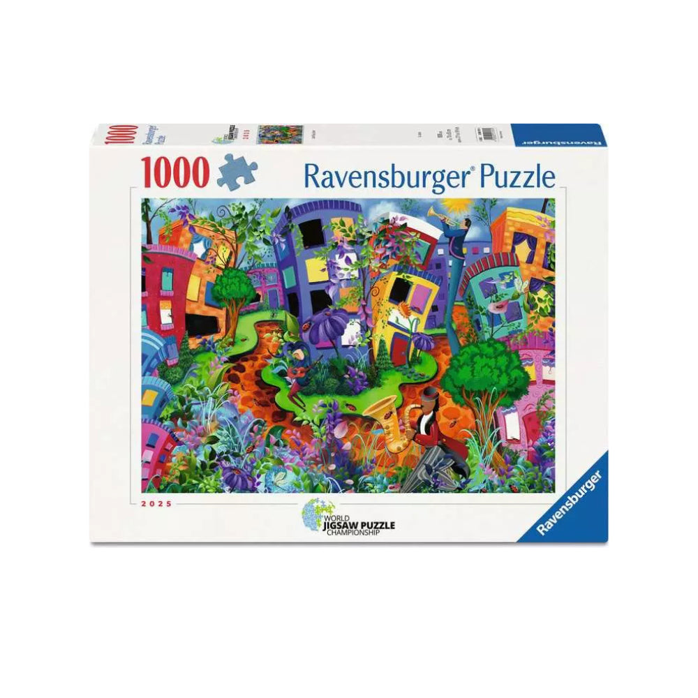 Ravesnburger Lady Bug Lane - 1000 Piece Jigsaw Puzzle