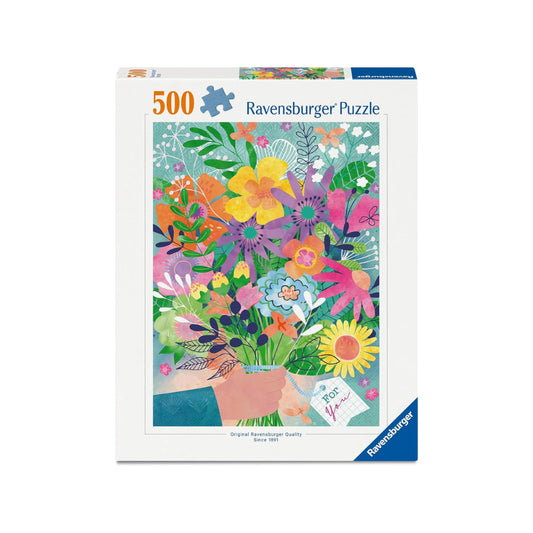 Ravensburger FLOWERS FOR YOU - 500 Piece Jigsaw Puzzle