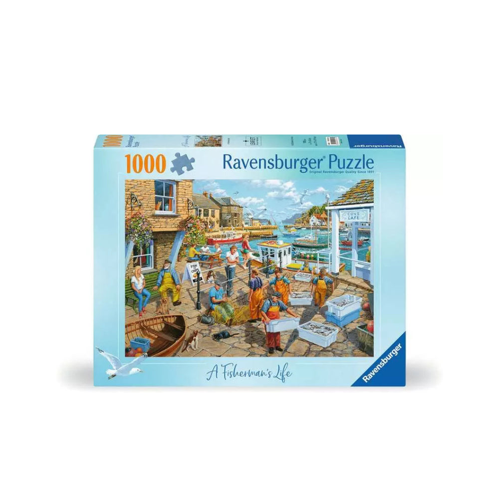 Ravensburger FISHERMANS LIFE - 1000 Piece Jigsaw Puzzle