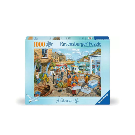 Ravensburger FISHERMANS LIFE - 1000 Piece Jigsaw Puzzle