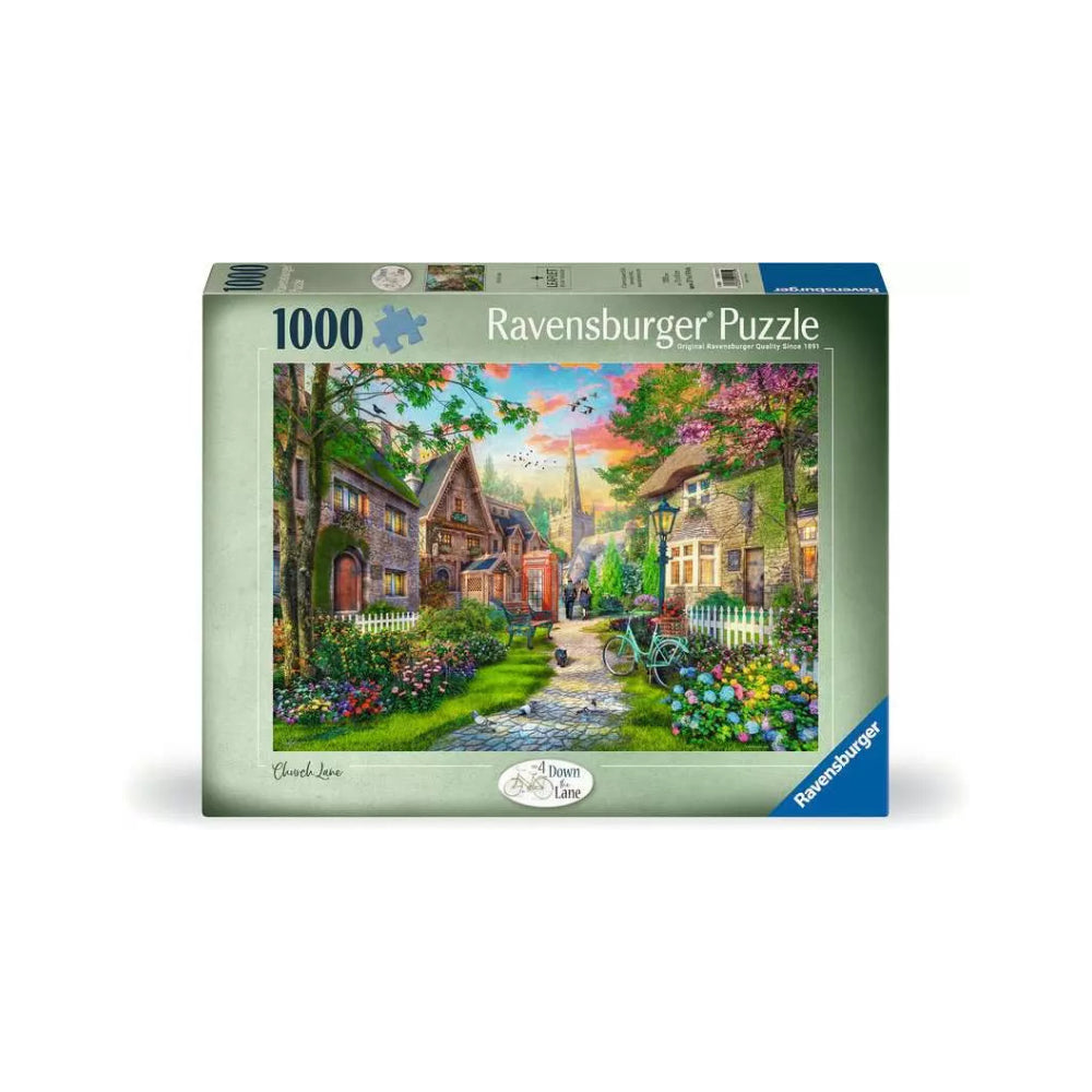 Ravensburger CHURCH LANE 1000 piece - Jigsaw Puzzle