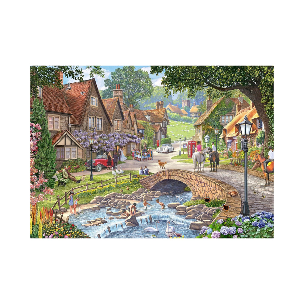 Ravensburger Leisure Days No.13: By the Stream Jigsaw Puzzle 1000 Piece