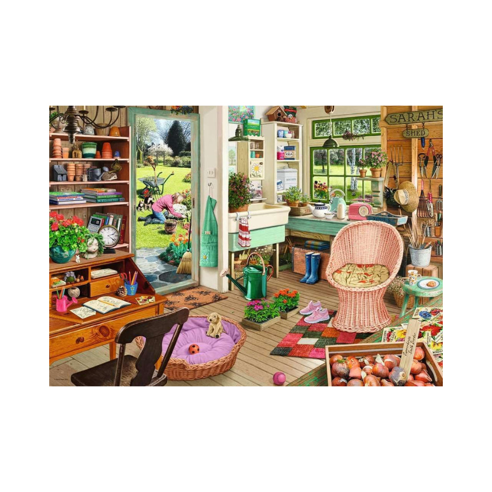 Ravensburger My Haven No.8: The Garden Shed 1000 Piece Jigsaw Puzzle