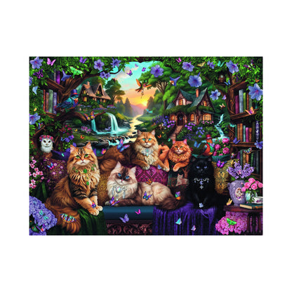 Ravensburger Cat Tail Cottage 2000 Piece Jigsaw Puzzle