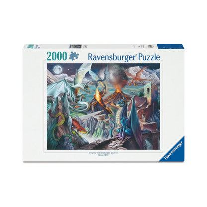 Ravensburger The Dragon Guardians 2000 Piece Jigsaw Puzzle