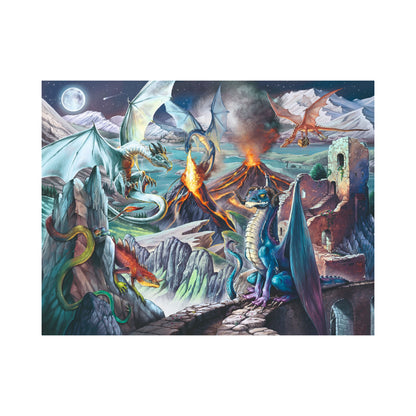 Ravensburger The Dragon Guardians 2000 Piece Jigsaw Puzzle