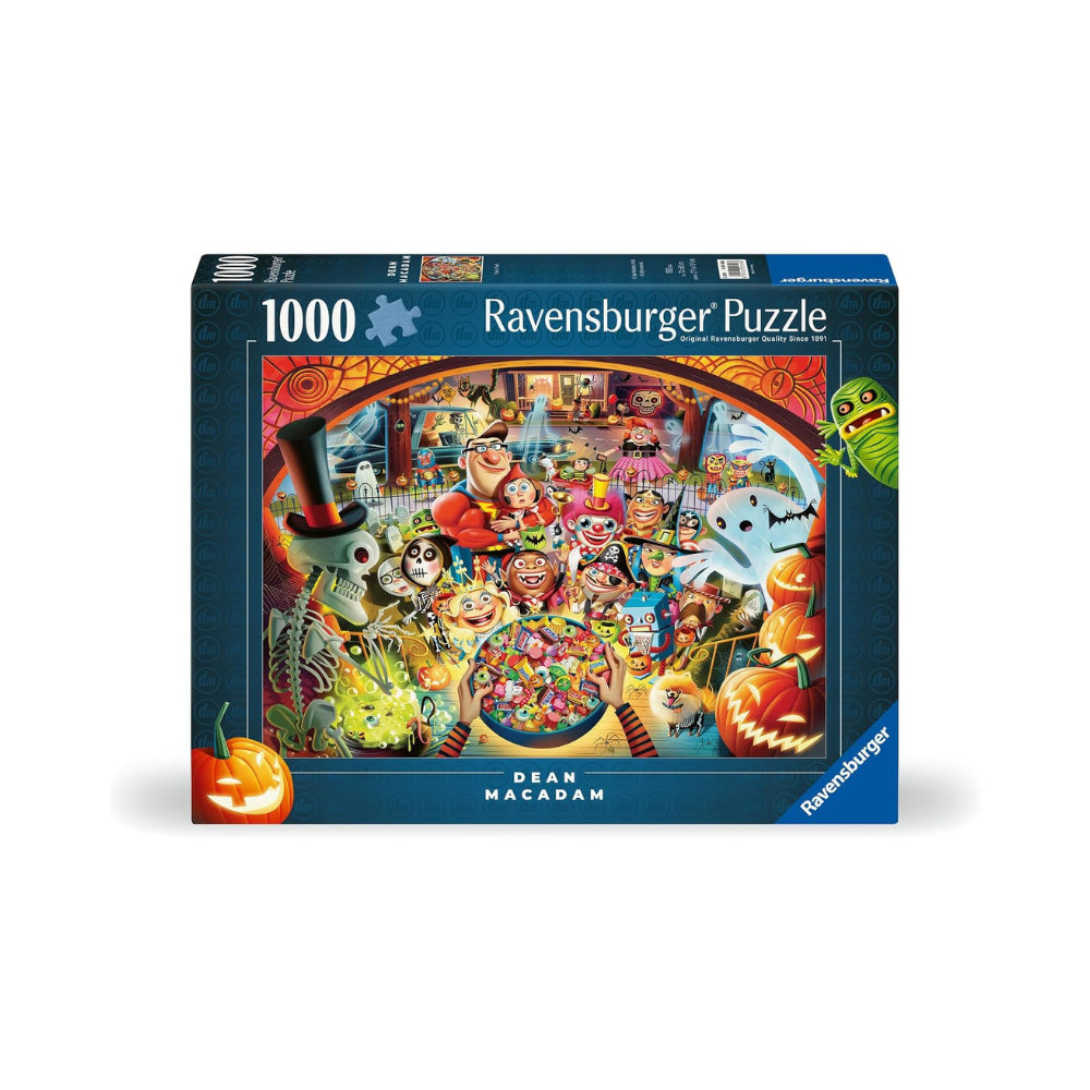 Ravensburger Trick or Treat by Dean Macadam 1000 Piece Jigsaw Puzzle