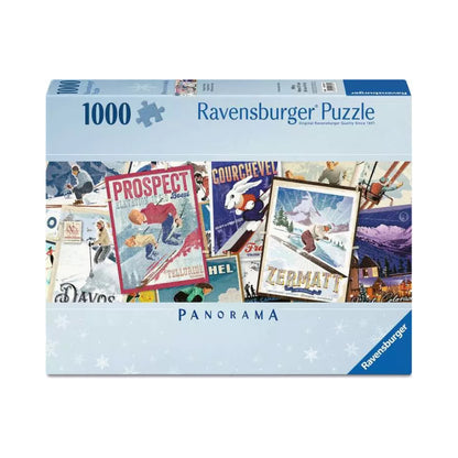 Ravensburger Vintage Ski Poster 1000 Piece Jigsaw Puzzle