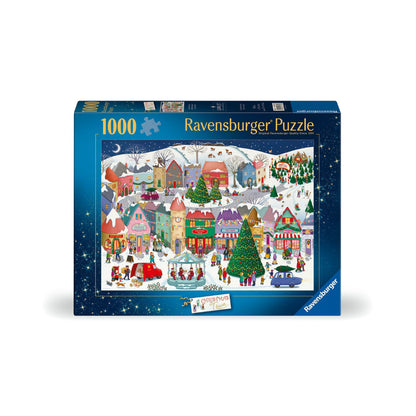 Ravensburger Christmas Town 1000 Piece Jigsaw Puzzle