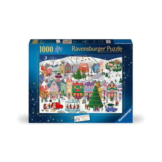 Ravensburger Christmas Town 1000 Piece Jigsaw Puzzle