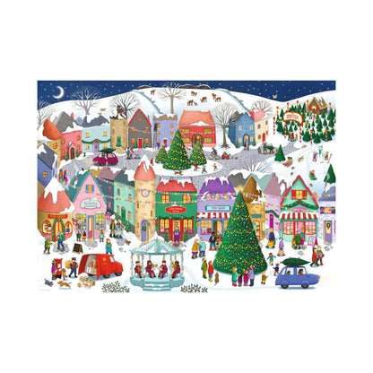 Ravensburger Christmas Town 1000 Piece Jigsaw Puzzle