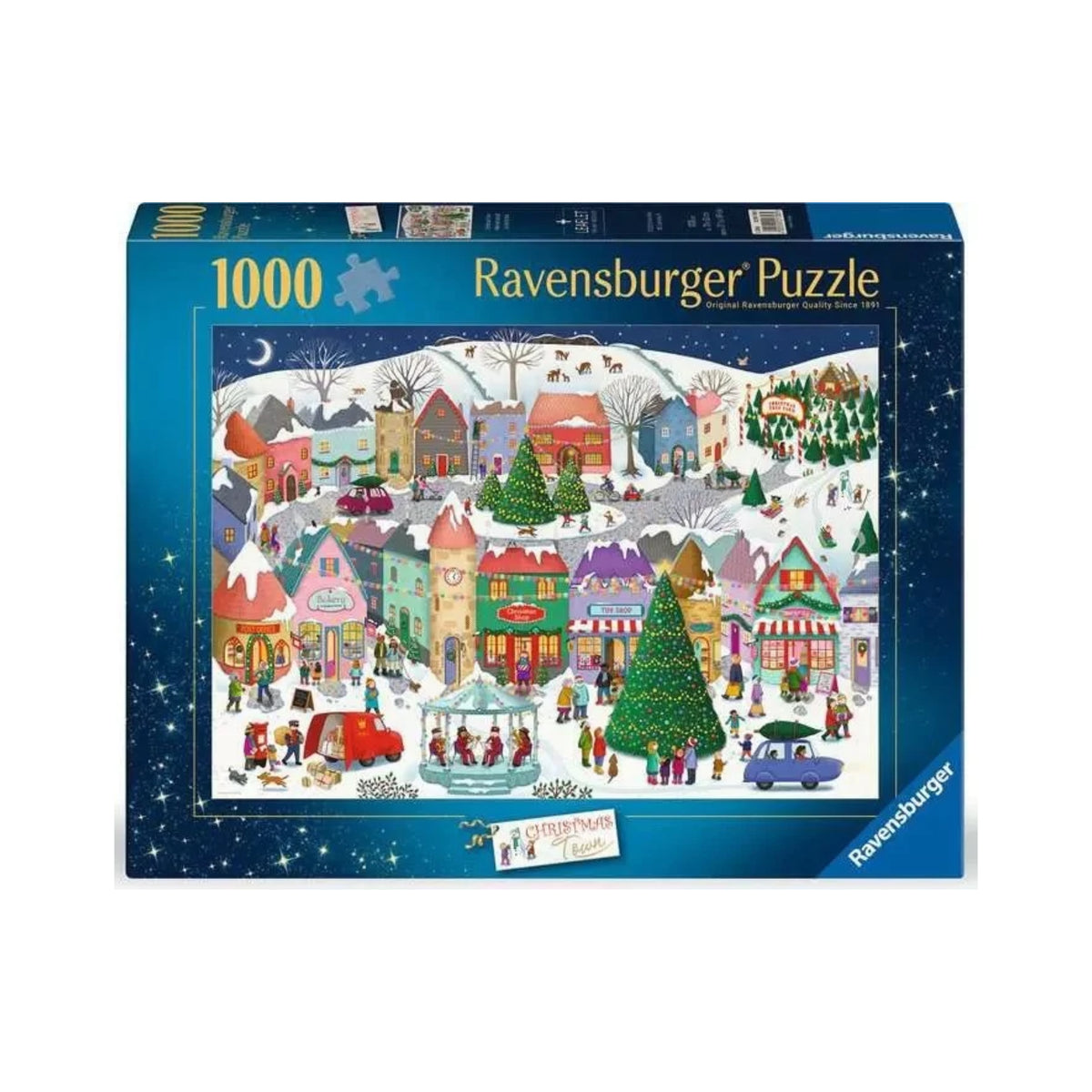 Ravensburger Christmas Town 1000 Piece Jigsaw Puzzle