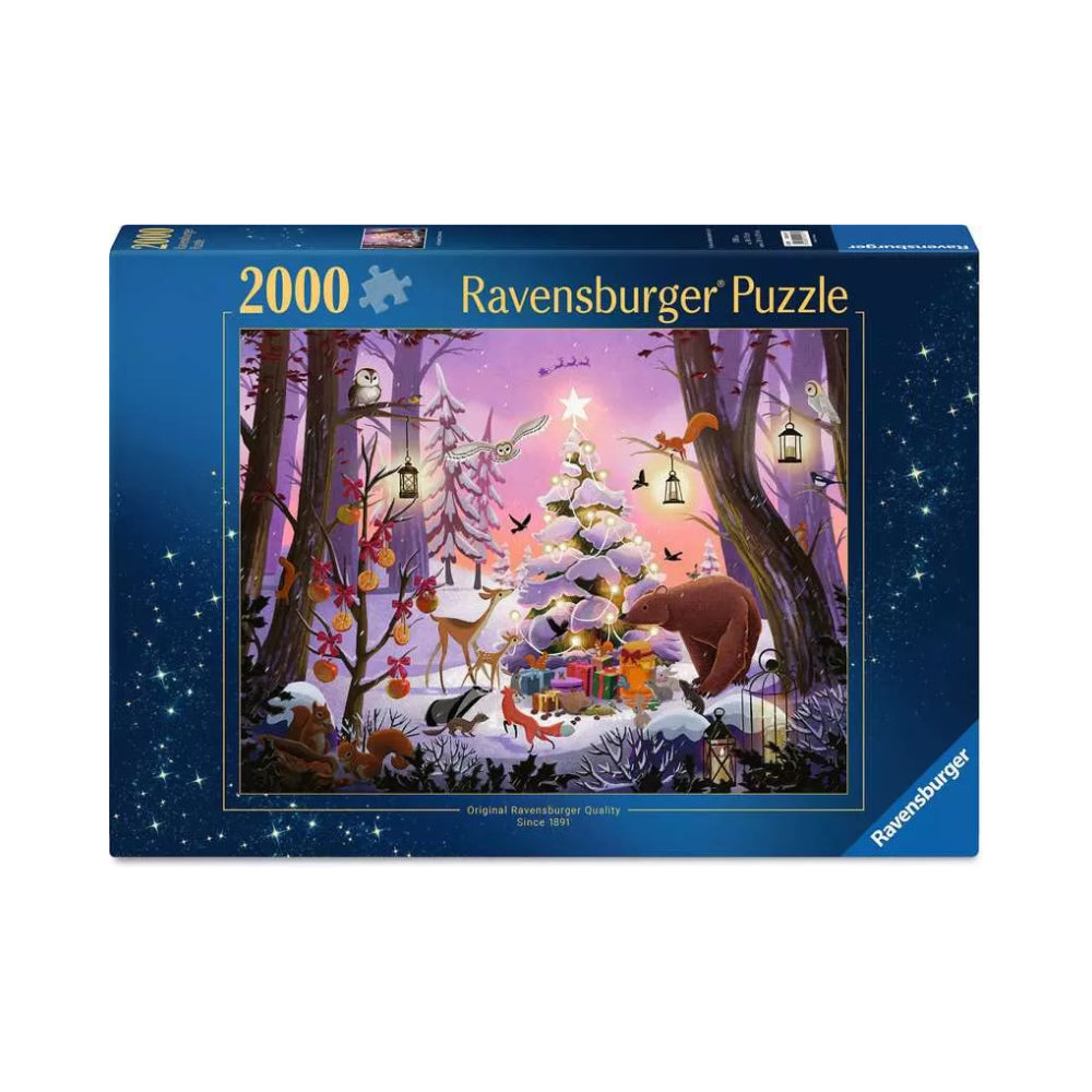 Ravensburger Christmas in the Woods 2000 Piece Jigsaw Puzzle