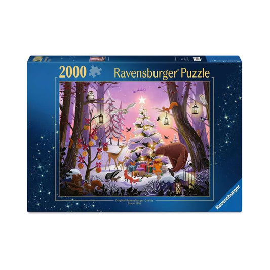 Ravensburger Christmas in the Woods 2000 Piece Jigsaw Puzzle