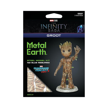 Metal Earth Guardians of The Galaxy Groot Color