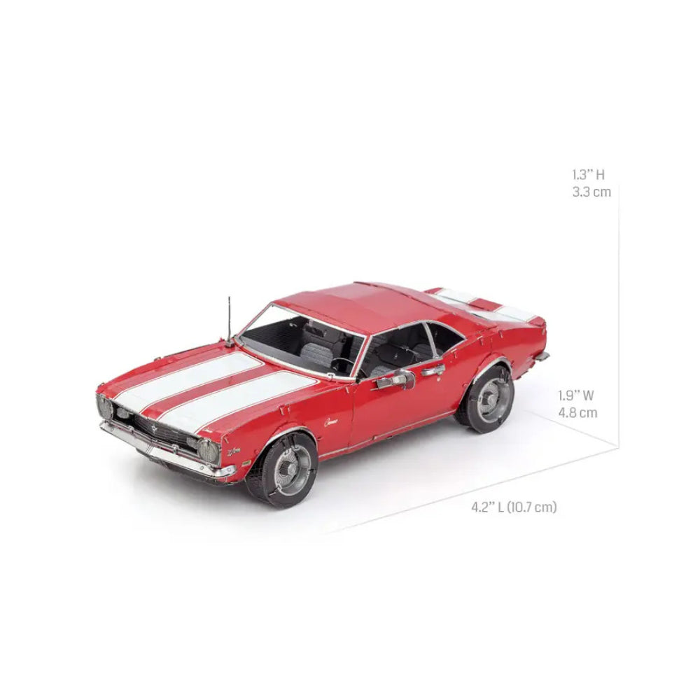 1968 Z/28 Camaro - Color Metal Earth 3D Model
