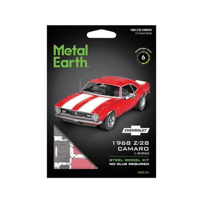 1968 Z/28 Camaro - Color Metal Earth 3D Model