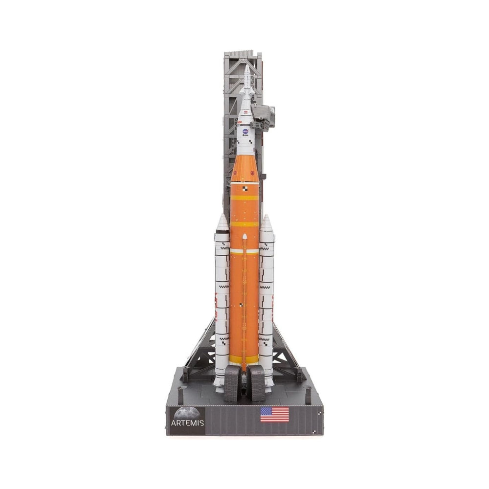 Metal Earth Premium Series Artemis Moon Rocket 3D Metal Model Kit