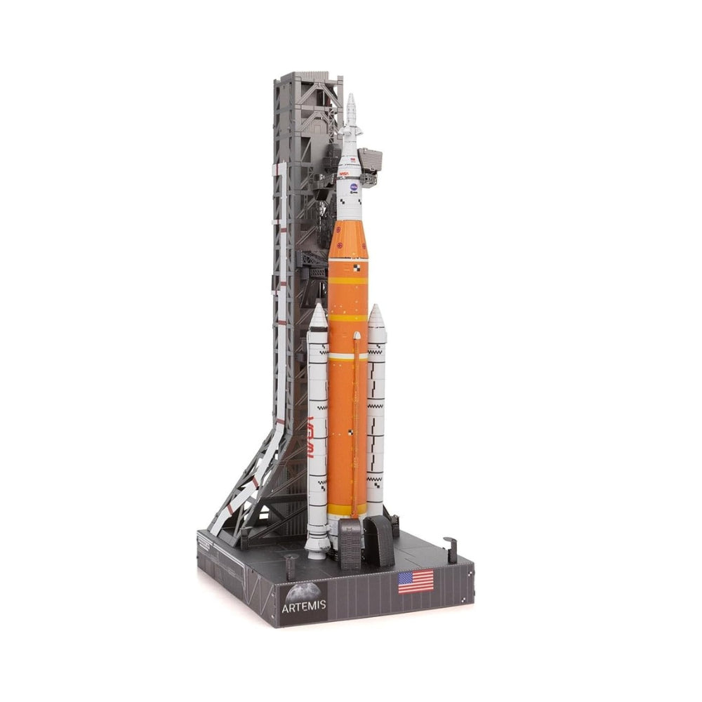 Metal Earth Premium Series Artemis Moon Rocket 3D Metal Model Kit