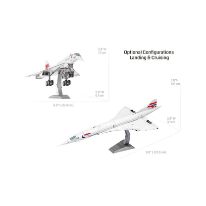 Concorde Metal Earth 3D Metal Model Kit