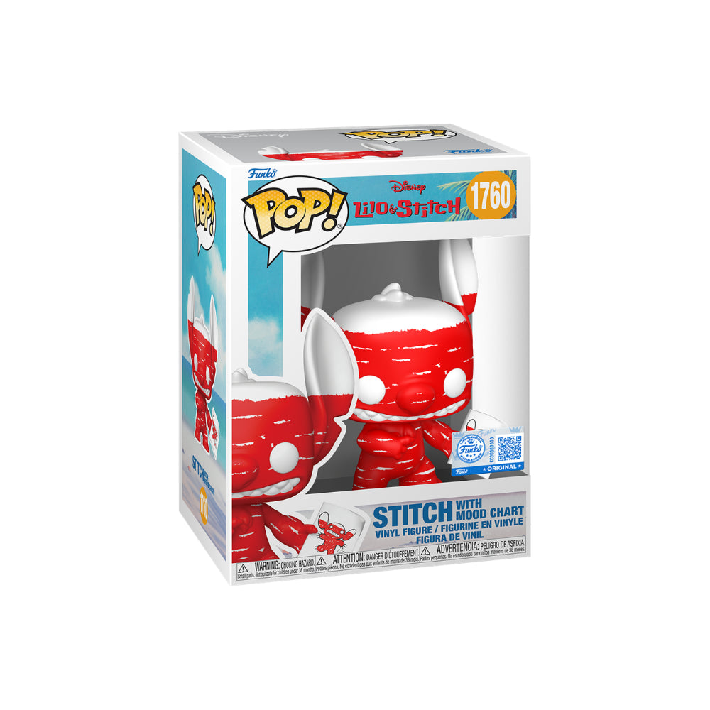 Funko Pop! Animation &amp; Cartoons: Stitch with Mood Chart (Deco)