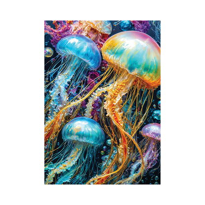 Jellyfish Glow 1000-Piece Jigsaw Puzzle
