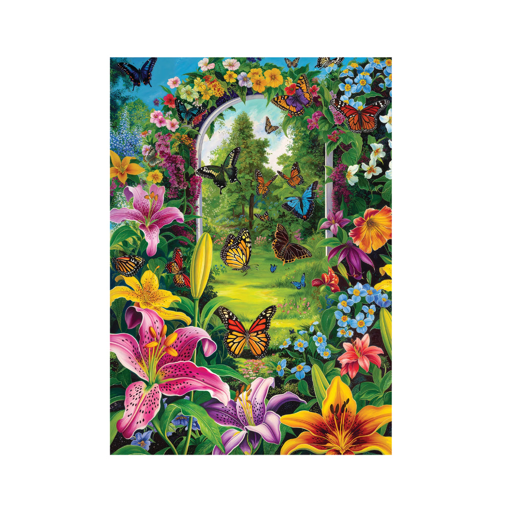Garden Passage 1000-Piece Jigsaw Puzzle