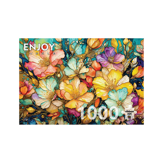 Fancy Flower Garden 1000 Piece - Jigsaw Puzzle