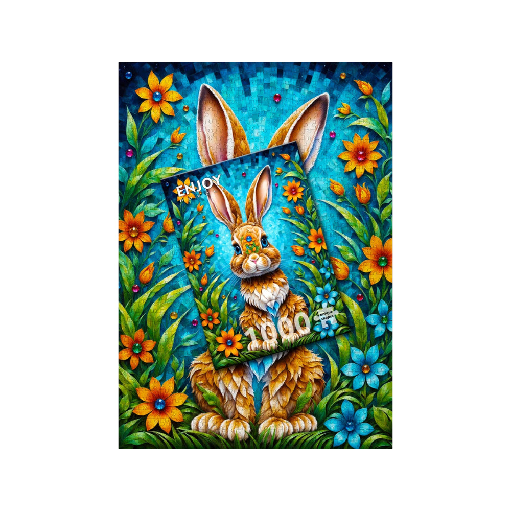 Garden Bunny 1000 Piece -  Jigsaw Puzzle