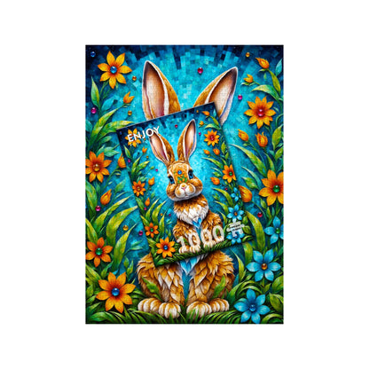 Garden Bunny 1000 Piece -  Jigsaw Puzzle