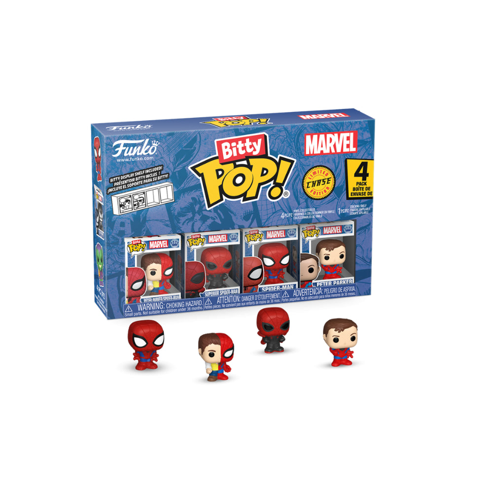 FunkoPop! Bitty: Spider-Man 4-Pack Series 4