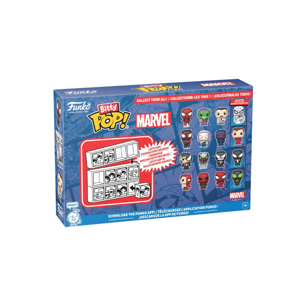 FunkoPop! Bitty: Spider-Man 4-Pack Series 4