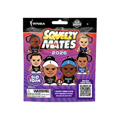 Squeezymates 2026 WNBA Collectible Figures