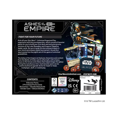 Star Wars: Unlimited - Ashes of the Empire - Prerelease Box