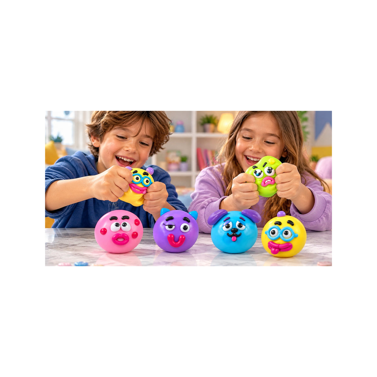 Big Face Smashers Squishy - Assorted