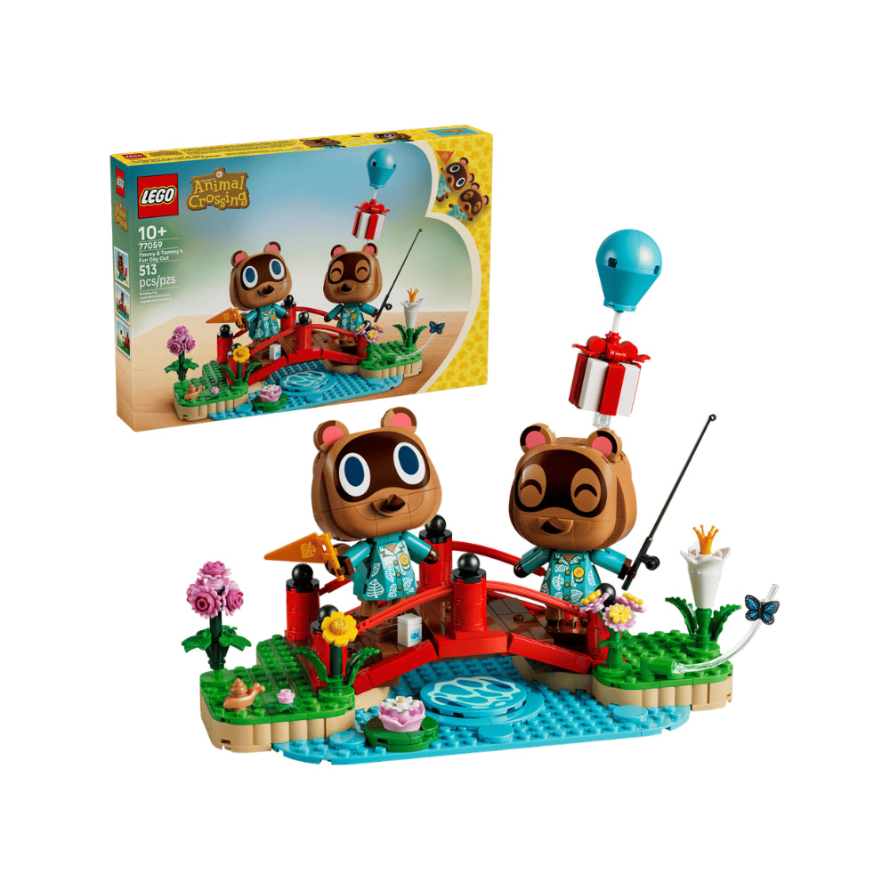 LEGO Animal Crossing Timmy & Tommy's Fun Day Out - 513 Pieces