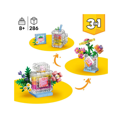 LEGO Creator 3-in-1 Floral Decor Perfume Bottle 286 Pieces
