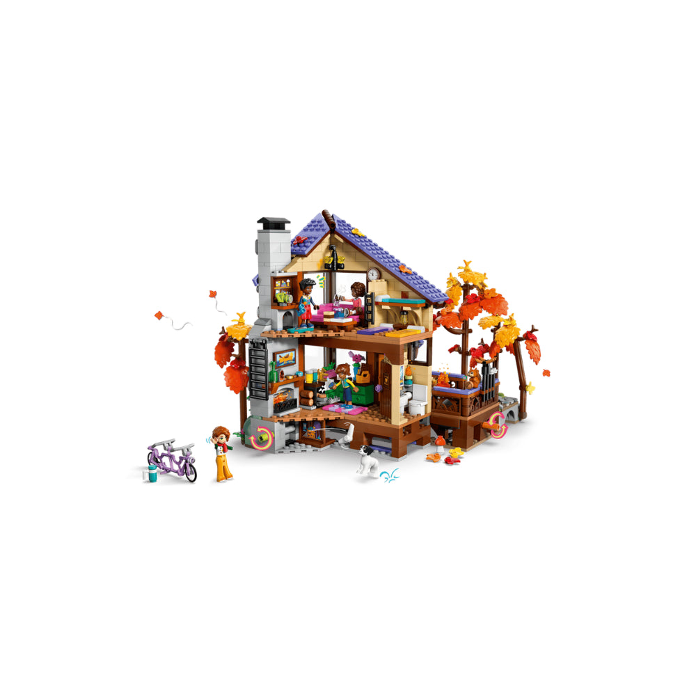 LEGO Friends Cozy Fall Forest Cabin 1229 Pieces