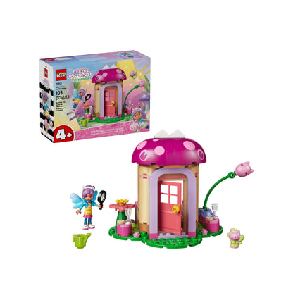 LEGO Gabby's Dollhouse Kitty Fairy's Garden House 103 Pieces