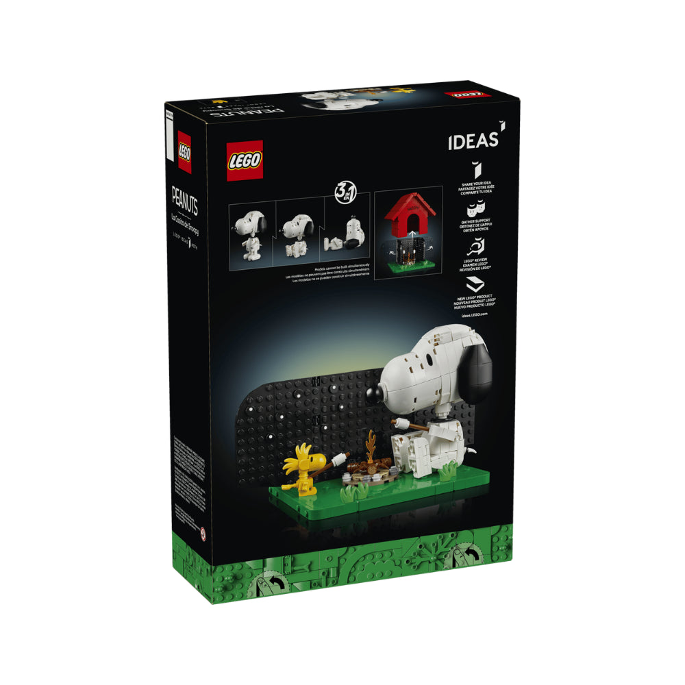 LEGO Ideas Peanuts: Snoopy's Doghouse 964 Pieces