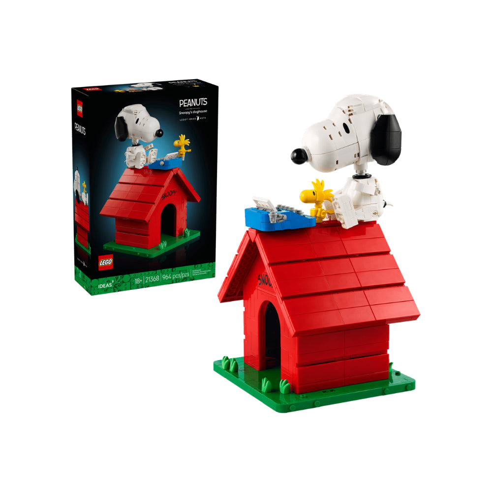 LEGO Ideas Peanuts: Snoopy's Doghouse 964 Pieces