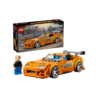 LEGO Speed Champions The Fast and The Furious Toyota Supra MK4 - 292 Pieces