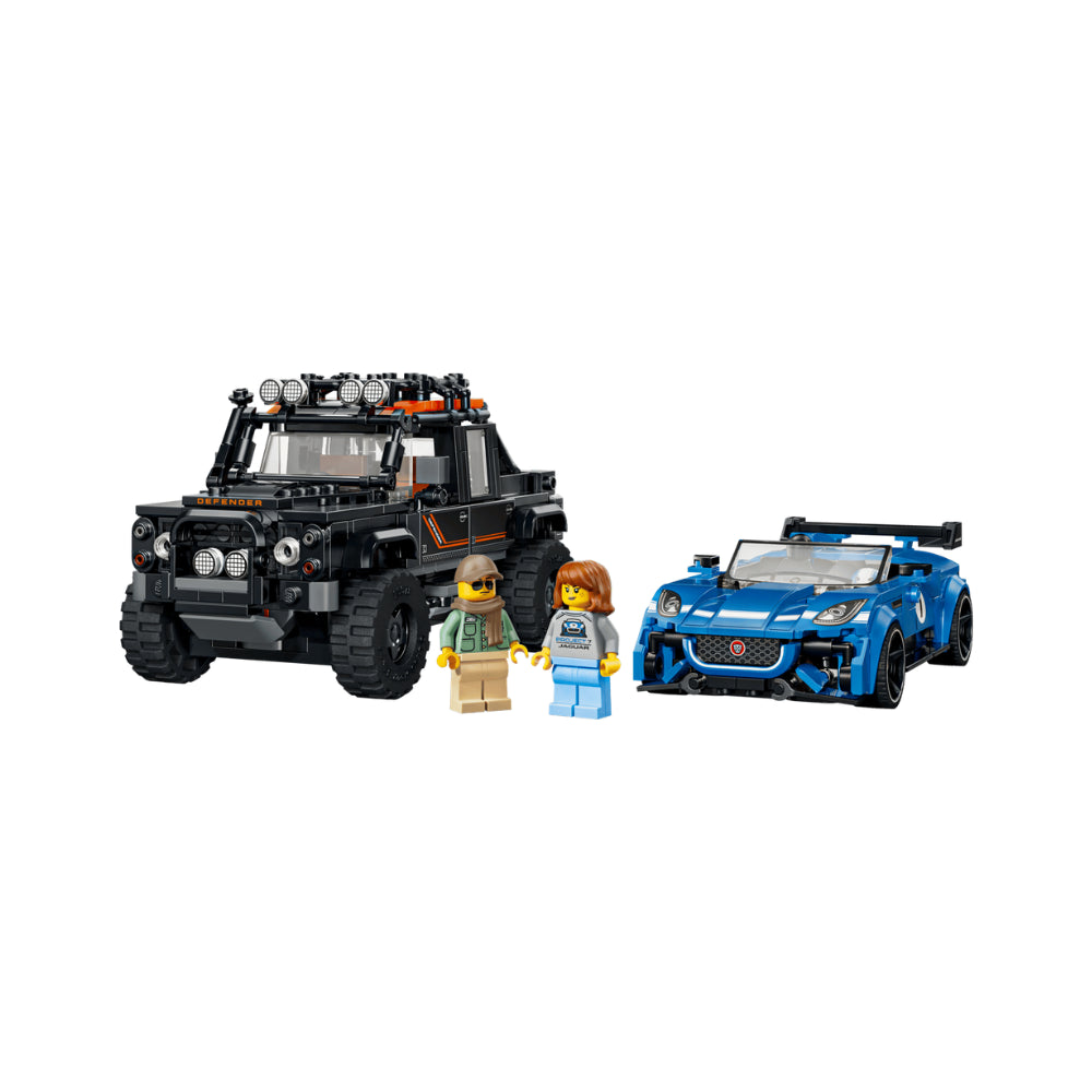 LEGO Speed Champions Jaguar Project 7 & Land Rover Defender - 740 Pieces